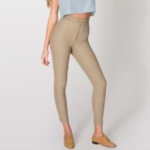 American Apparel Riding Pants (Taupe)
